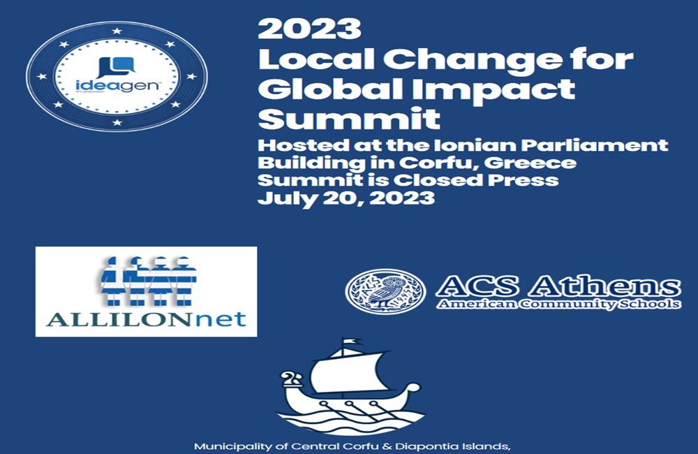 «Local Change for Global Impact Summit 2023» στην Ιόνιο Βουλή